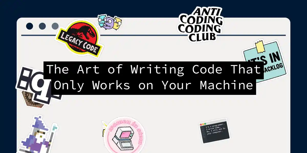 The Art of Writing Code That Only Works on Your Machine