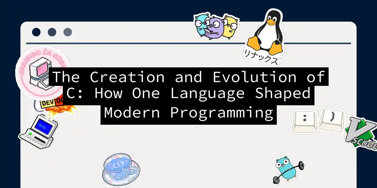 The Creation and Evolution of C: How One Language Shaped Modern Programming