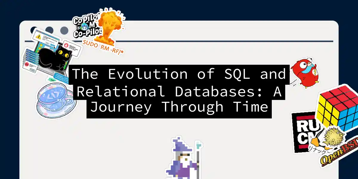 The Evolution of SQL and Relational Databases: A Journey Through Time