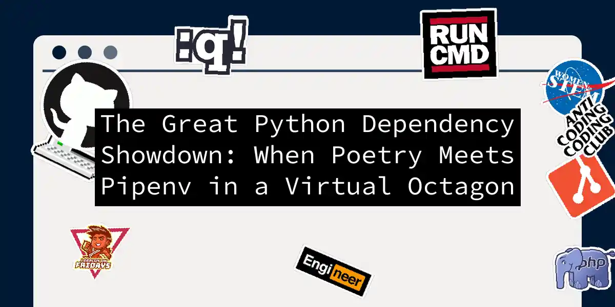 The Great Python Dependency Showdown: When Poetry Meets Pipenv in a Virtual Octagon