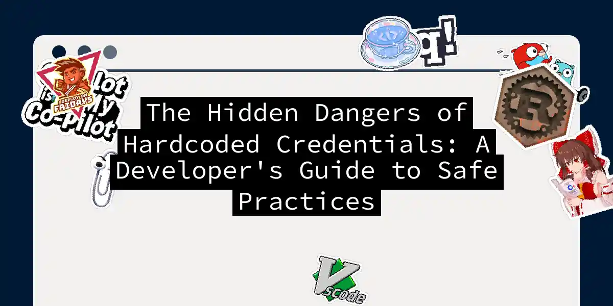 The Hidden Dangers of Hardcoded Credentials: A Developer's Guide to Safe Practices