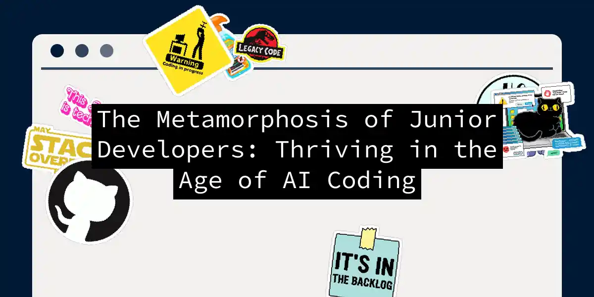 The Metamorphosis of Junior Developers: Thriving in the Age of AI Coding