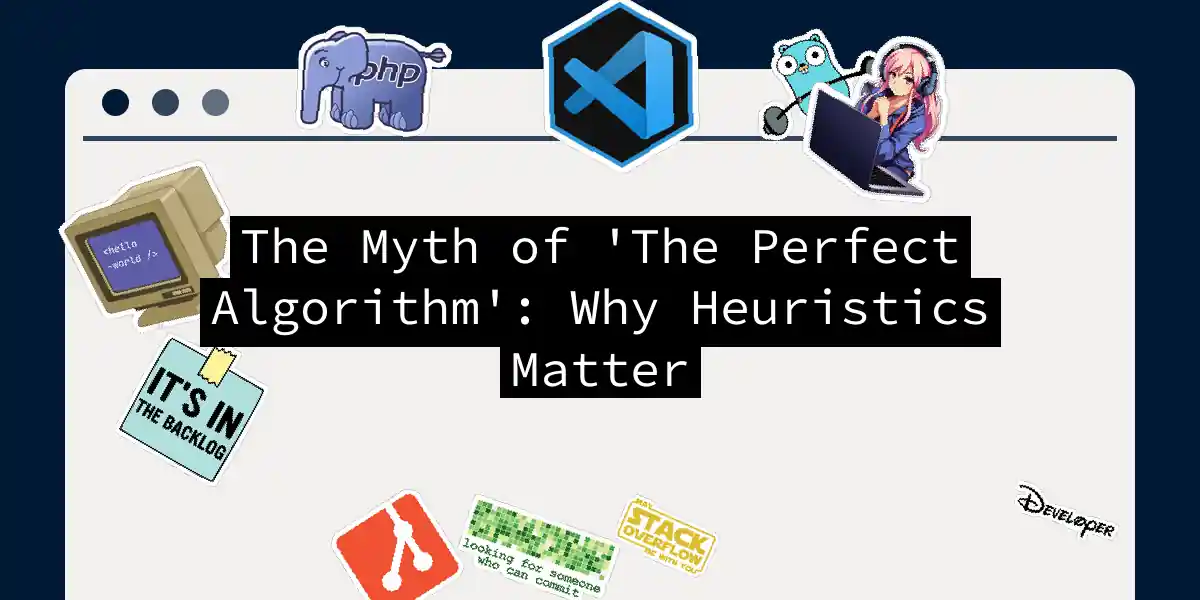 The Myth of 'The Perfect Algorithm': Why Heuristics Matter