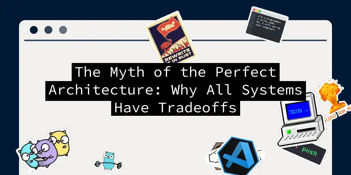 The Myth of the Perfect Architecture: Why All Systems Have Tradeoffs