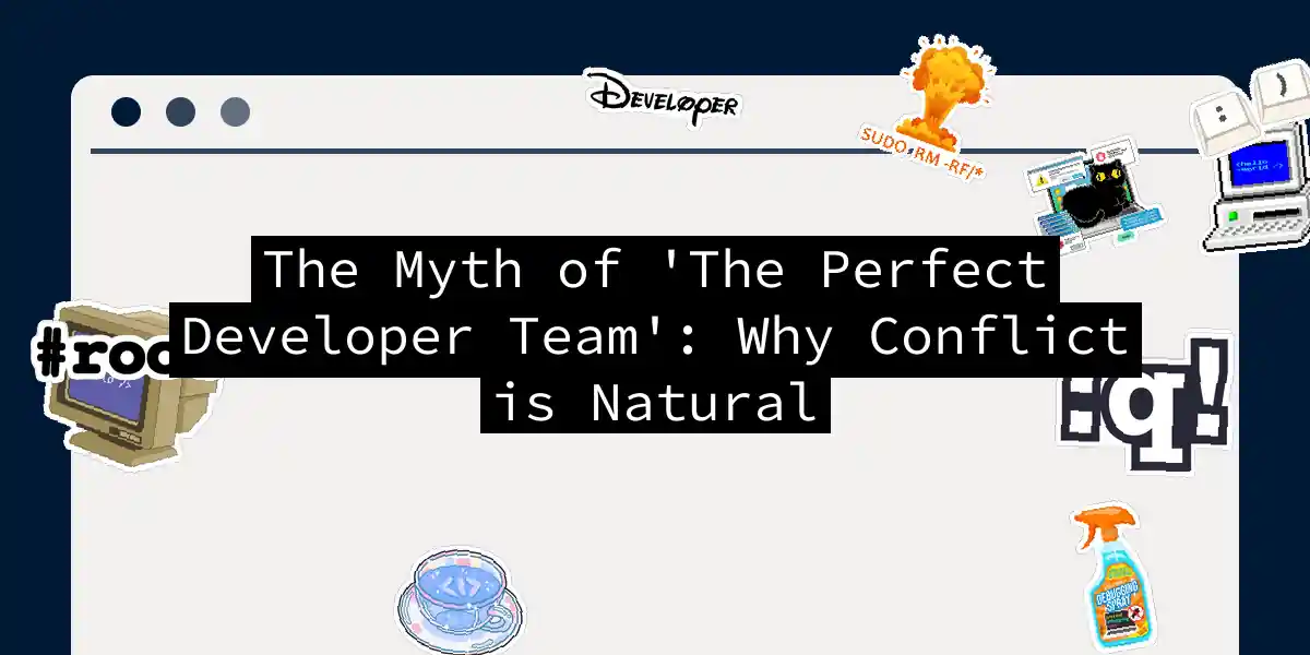 The Myth of 'The Perfect Developer Team': Why Conflict is Natural