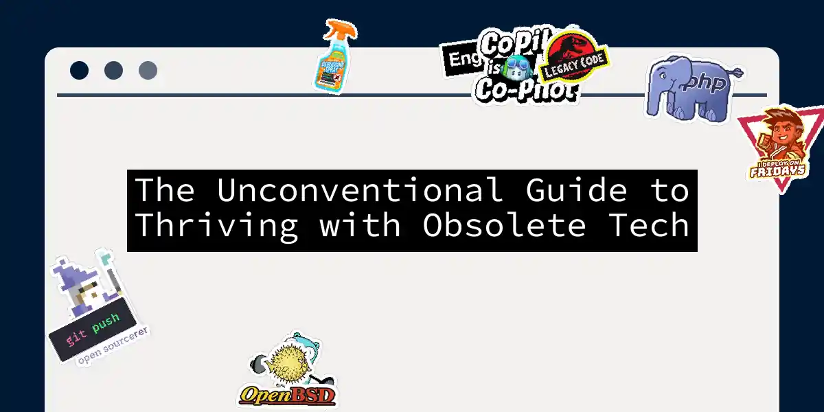 The Unconventional Guide to Thriving with Obsolete Tech