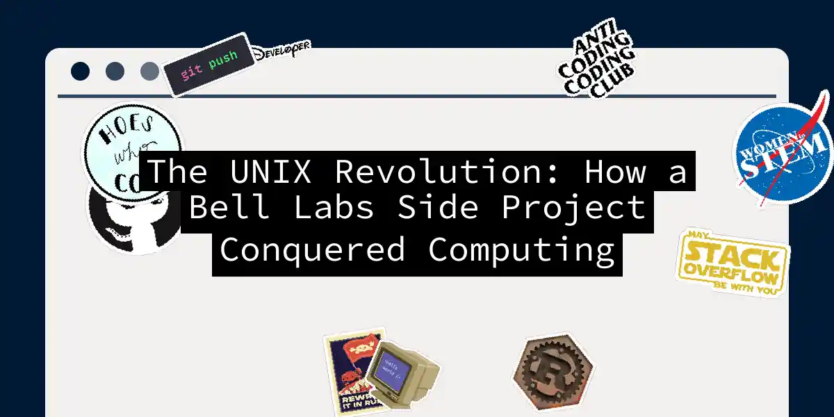 The UNIX Revolution: How a Bell Labs Side Project Conquered Computing