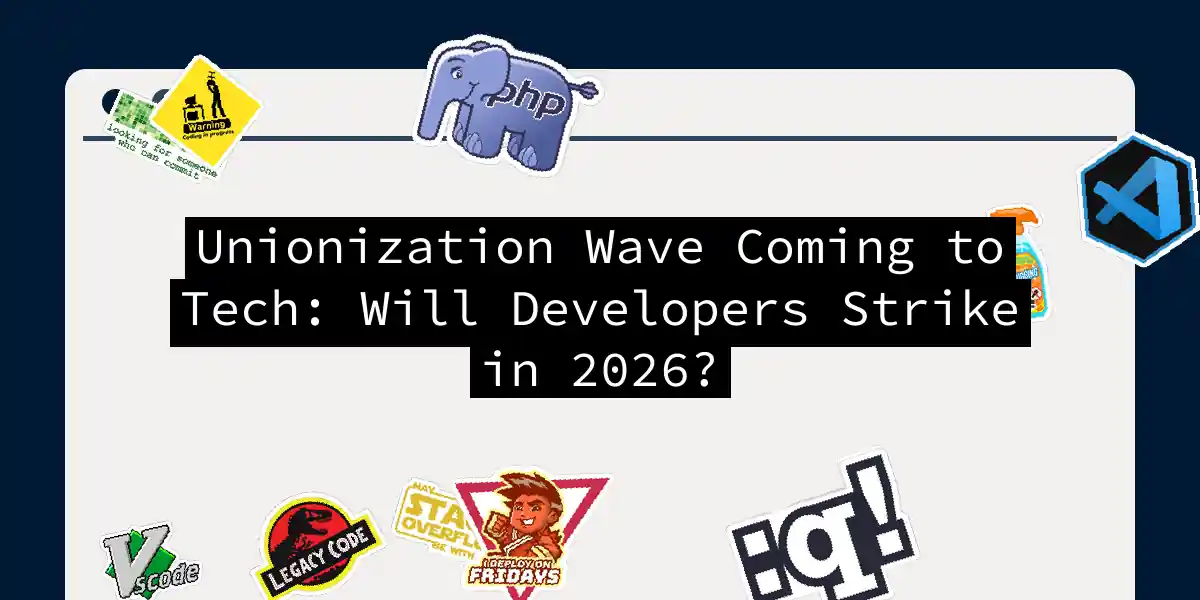 Unionization Wave Coming to Tech: Will Developers Strike in 2026?