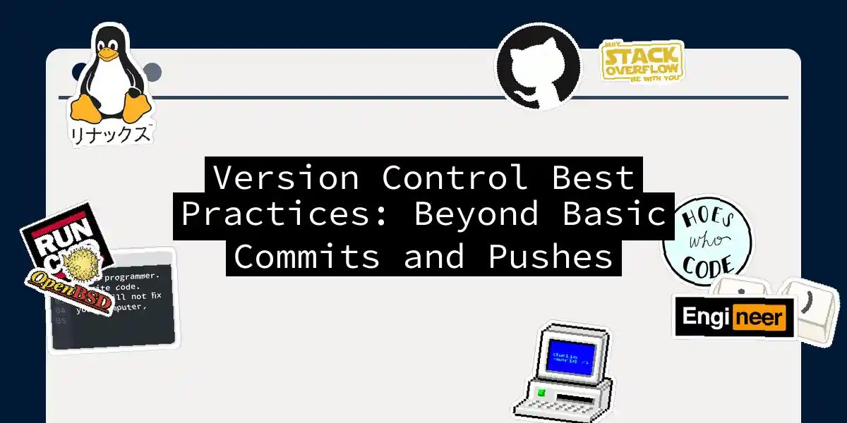 Version Control Best Practices: Beyond Basic Commits and Pushes