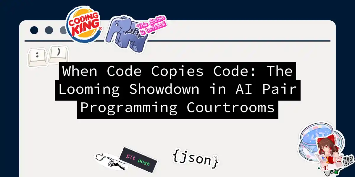 When Code Copies Code: The Looming Showdown in AI Pair Programming Courtrooms