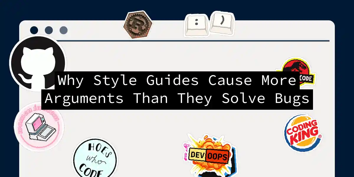 Why Style Guides Cause More Arguments Than They Solve Bugs
