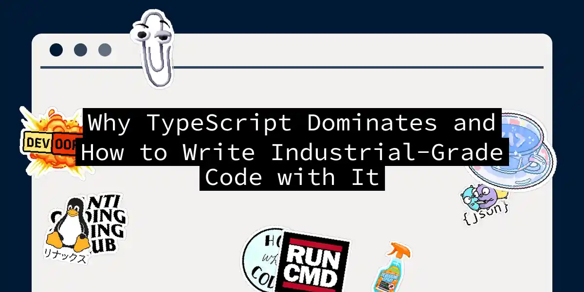 Why TypeScript Dominates and How to Write Industrial-Grade Code with It