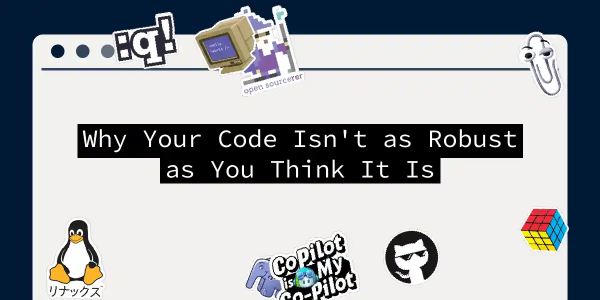 Why Your Code Isn't as Robust as You Think It Is