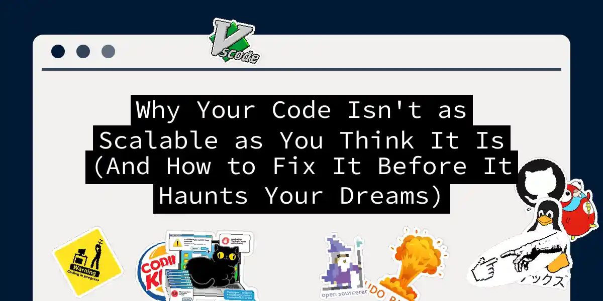 Why Your Code Isn't as Scalable as You Think It Is (And How to Fix It Before It Haunts Your Dreams)