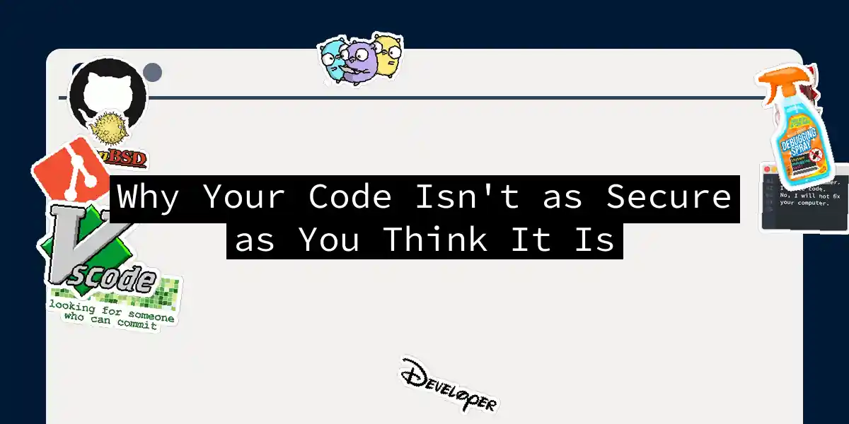 Why Your Code Isn't as Secure as You Think It Is