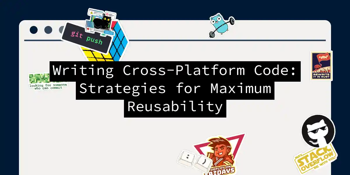 Writing Cross-Platform Code: Strategies for Maximum Reusability