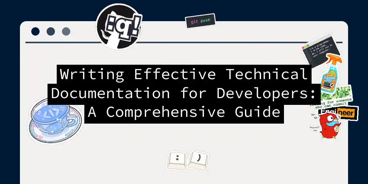 Writing Effective Technical Documentation for Developers: A Comprehensive Guide