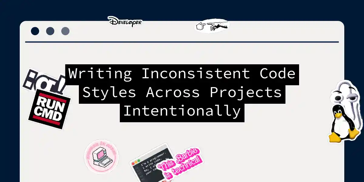 Writing Inconsistent Code Styles Across Projects Intentionally