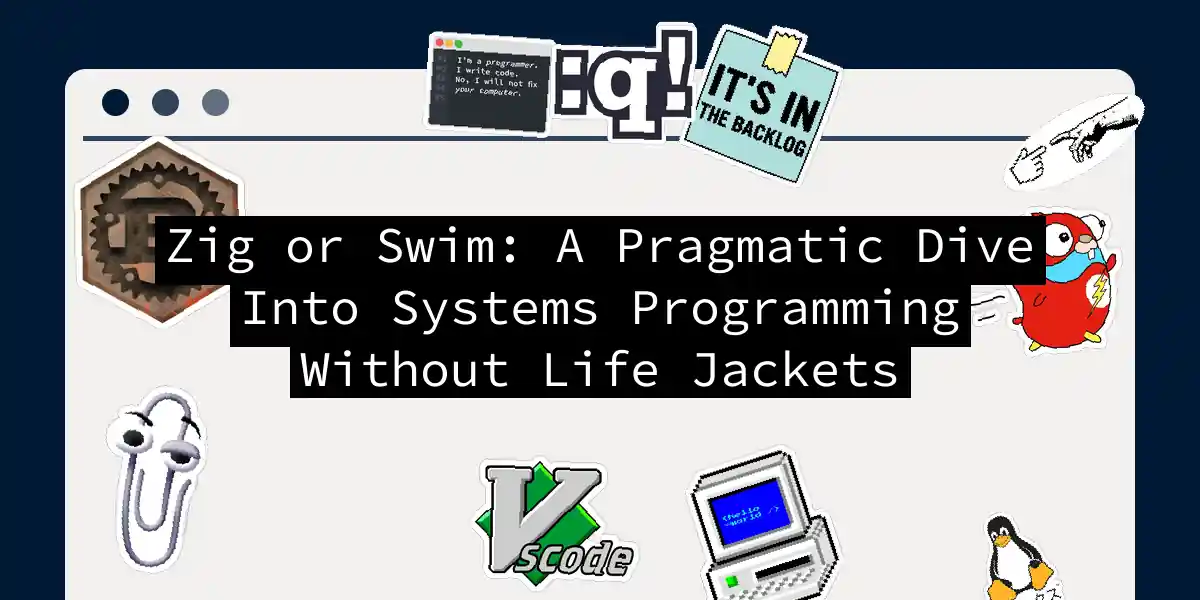 Zig or Swim: A Pragmatic Dive Into Systems Programming Without Life Jackets